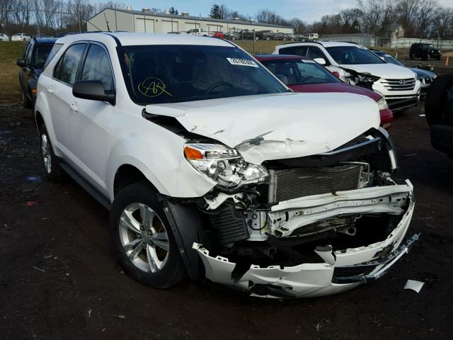 2GNALBEK2C1193835 - 2012 CHEVROLET EQUINOX LS WHITE photo 1