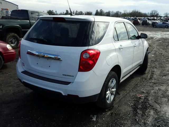 2GNALBEK2C1193835 - 2012 CHEVROLET EQUINOX LS WHITE photo 4