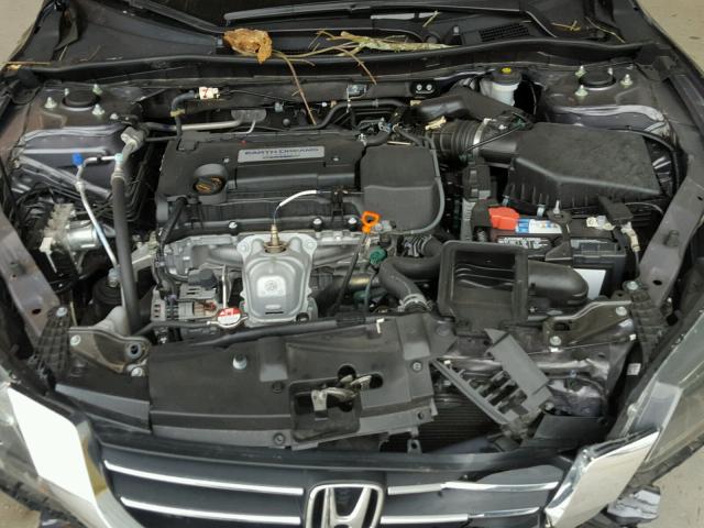 1HGCR2F37EA199485 - 2014 HONDA ACCORD LX GRAY photo 7