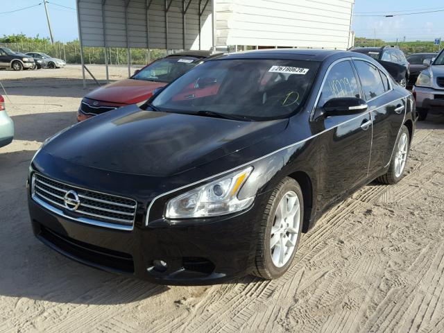 1N4AA5AP0BC815655 - 2011 NISSAN MAXIMA S BLACK photo 2