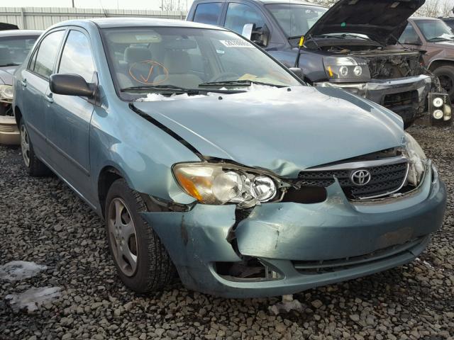 1NXBR32E65Z408037 - 2005 TOYOTA COROLLA CE GREEN photo 1