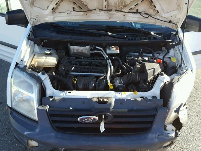 NM0LS6AN6BT061839 - 2011 FORD TRANSIT CO WHITE photo 7