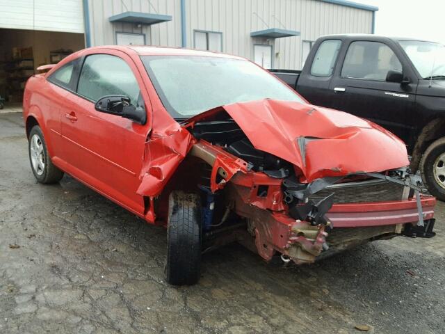 1G1AK18FX87209898 - 2008 CHEVROLET COBALT LS RED photo 1