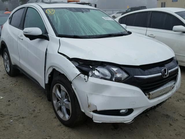 3CZRU5H59GM744867 - 2016 HONDA HR-V EX WHITE photo 1