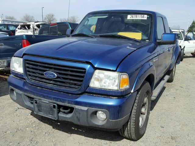 1FTZR45E98PA35891 - 2008 FORD RANGER SUP BLUE photo 2