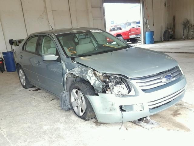 3FAHP07Z58R270166 - 2008 FORD FUSION SE GREEN photo 1