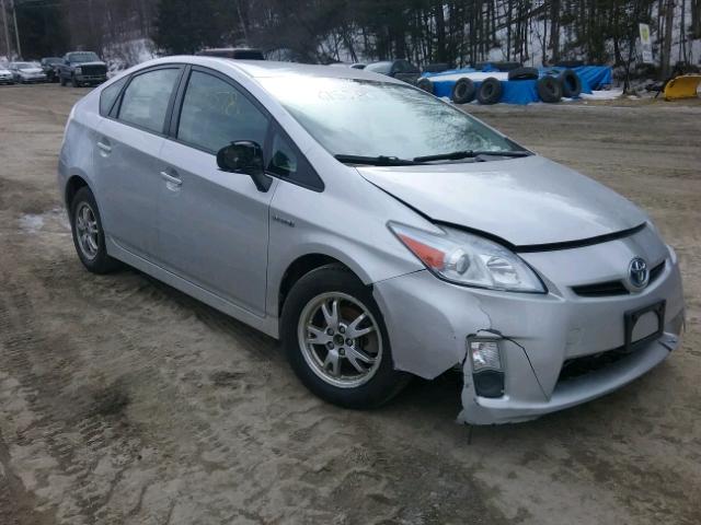 JTDKN3DU7B1397311 - 2011 TOYOTA PRIUS SILVER photo 1