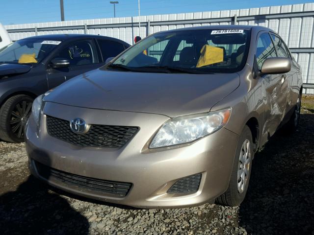 1NXBU40E79Z062058 - 2009 TOYOTA COROLLA BA GOLD photo 2