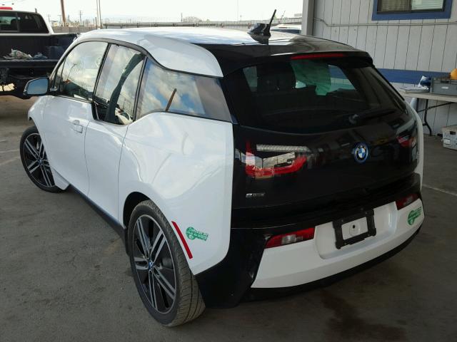 WBY1Z8C36HV890600 - 2017 BMW I3 REX WHITE photo 3