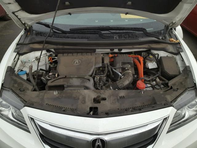 19VDE3F39DE302317 - 2013 ACURA ILX HYBRID WHITE photo 7