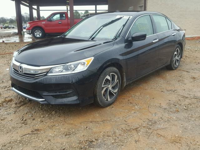 1HGCR2F35GA183840 - 2016 HONDA ACCORD LX BLACK photo 2