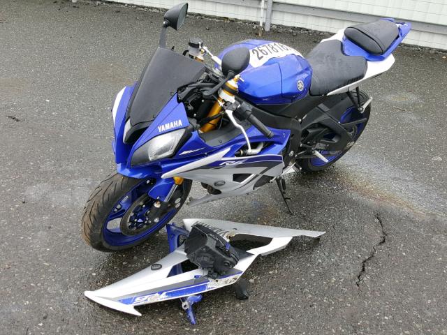 JYARJ16E7FA034562 - 2015 YAMAHA YZFR6 BLUE photo 2