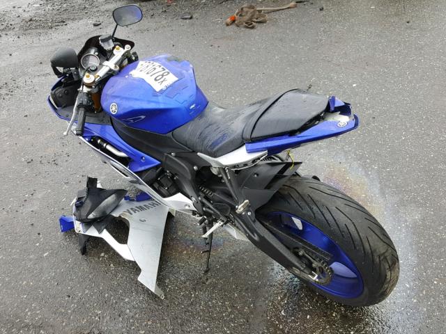 JYARJ16E7FA034562 - 2015 YAMAHA YZFR6 BLUE photo 3