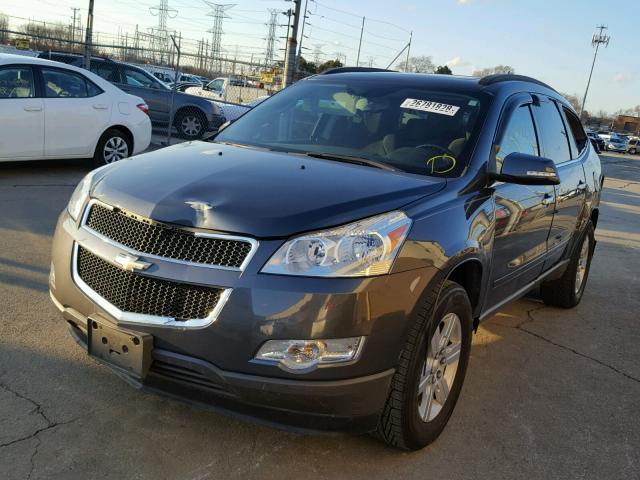 1GNLVFED8AJ230482 - 2010 CHEVROLET TRAVERSE L CHARCOAL photo 2