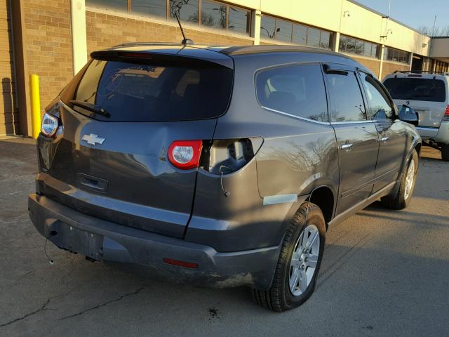 1GNLVFED8AJ230482 - 2010 CHEVROLET TRAVERSE L CHARCOAL photo 4