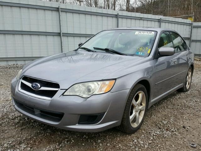 4S3BL616197234769 - 2009 SUBARU LEGACY 2.5 SILVER photo 2