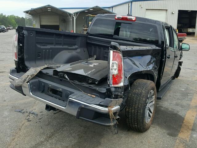 1GTG5BE37F1258257 - 2015 GMC CANYON SLE BLACK photo 4