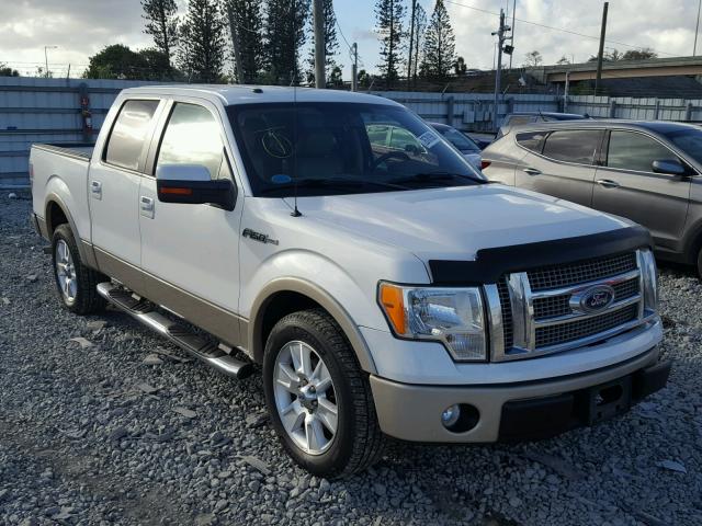 1FTFW1CV2AFB26090 - 2010 FORD F150 SUPER WHITE photo 1