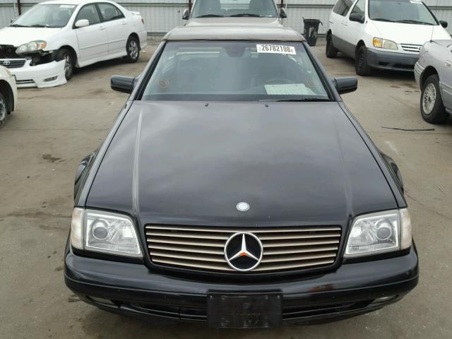 WDBFA67F1VF147015 - 1997 MERCEDES-BENZ SL 500 BLACK photo 9