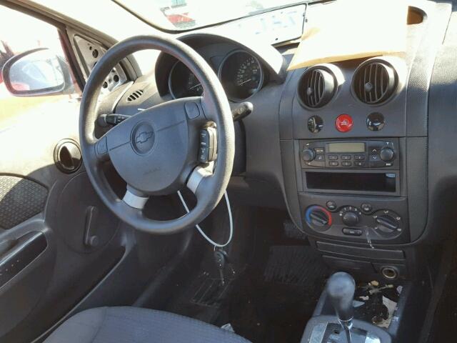 KL1TD56696B548934 - 2006 CHEVROLET AVEO BASE Boz foto 9