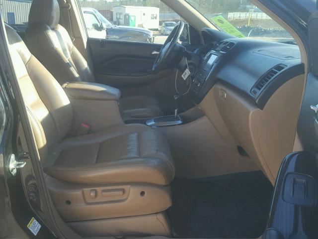 2HNYD18636H539541 - 2006 ACURA MDX TOURIN BLACK photo 5