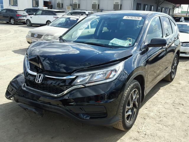 2HKRM3H40GH559419 - 2016 HONDA CR-V SE BLACK photo 2