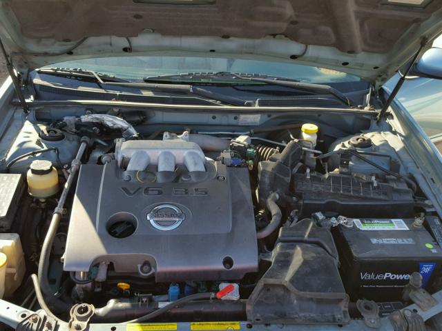 JN1DA31D52T446294 - 2002 NISSAN MAXIMA GLE TEAL photo 7