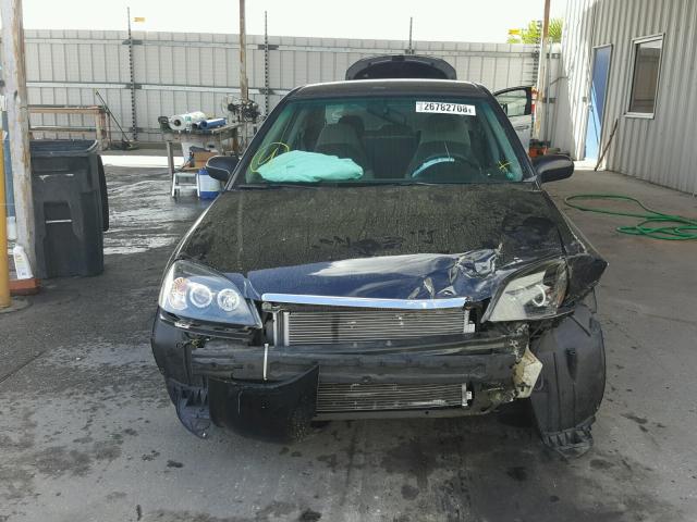 2HGES16593H579094 - 2003 HONDA CIVIC LX BLACK photo 9