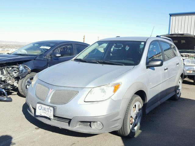 5Y2SL65818Z400626 - 2008 PONTIAC VIBE SILVER photo 2