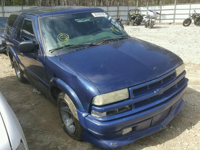 1GNCS18X54K107786 - 2004 CHEVROLET BLAZER BLUE photo 1