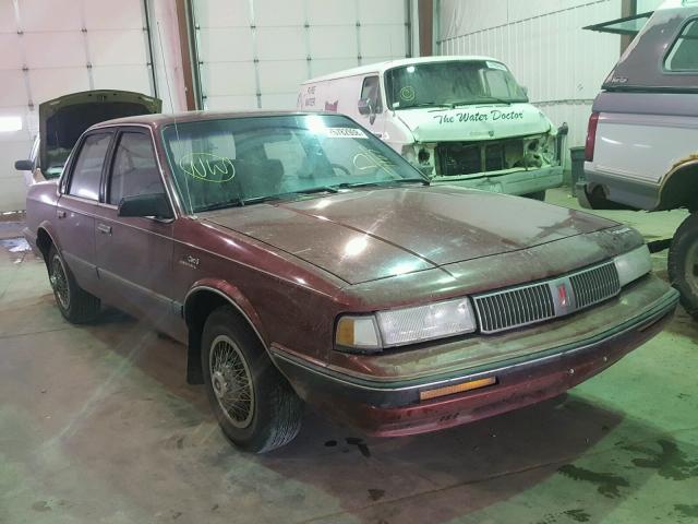 1G3AL54N1N6301167 - 1992 OLDSMOBILE CUTLASS CI MAROON photo 1