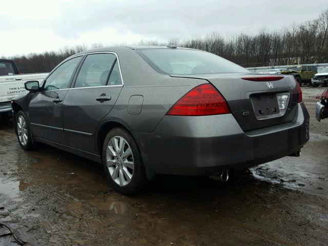 1HGCM66526A000884 - 2006 HONDA ACCORD EX GRAY photo 3