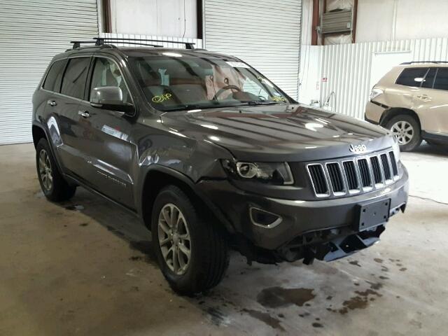 1C4RJEBG9EC460923 - 2014 JEEP GRAND CHER GRAY photo 1