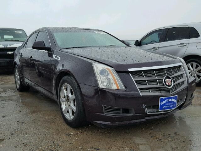 1G6DF577380206475 - 2008 CADILLAC CTS PURPLE photo 1