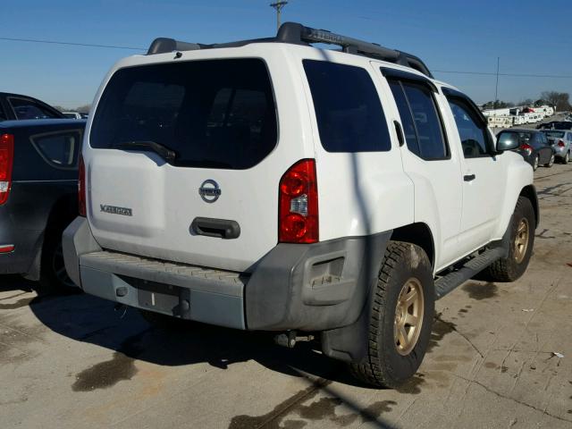 5N1AN08U68C537510 - 2008 NISSAN XTERRA OFF WHITE photo 4