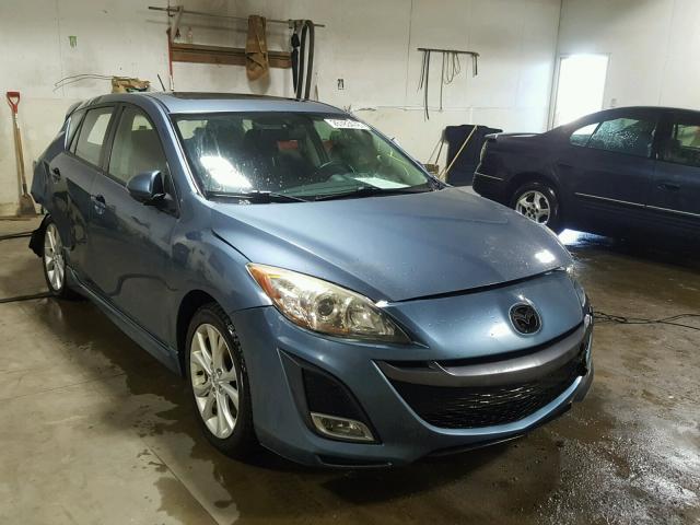 JM1BL1H50A1193462 - 2010 MAZDA 3 S BLUE photo 1