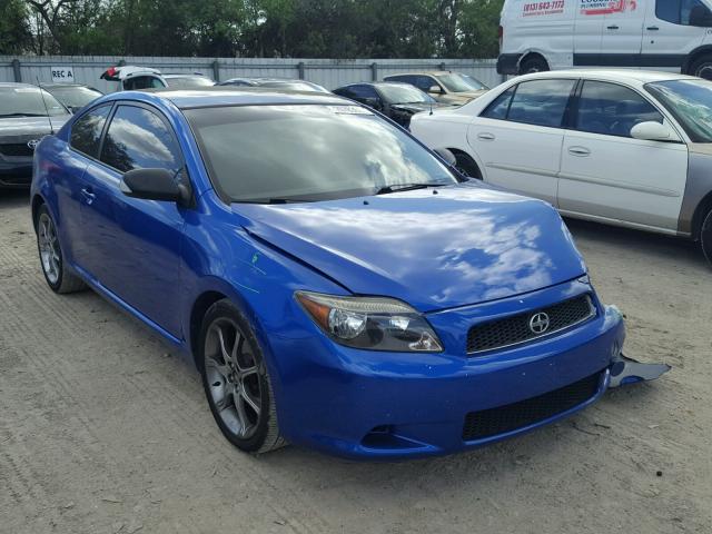JTKDE167X60140037 - 2006 TOYOTA SCION TC ლურჯი ფოტო 1