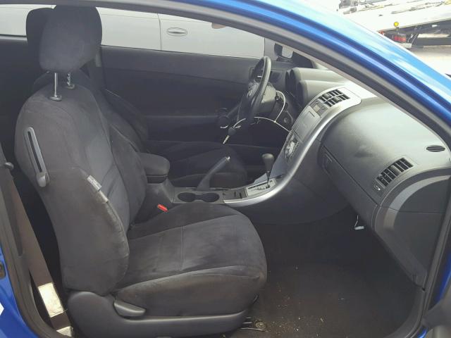 JTKDE167X60140037 - 2006 TOYOTA SCION TC ლურჯი ფოტო 5