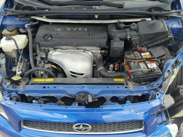 JTKDE167X60140037 - 2006 TOYOTA SCION TC ლურჯი ფოტო 7