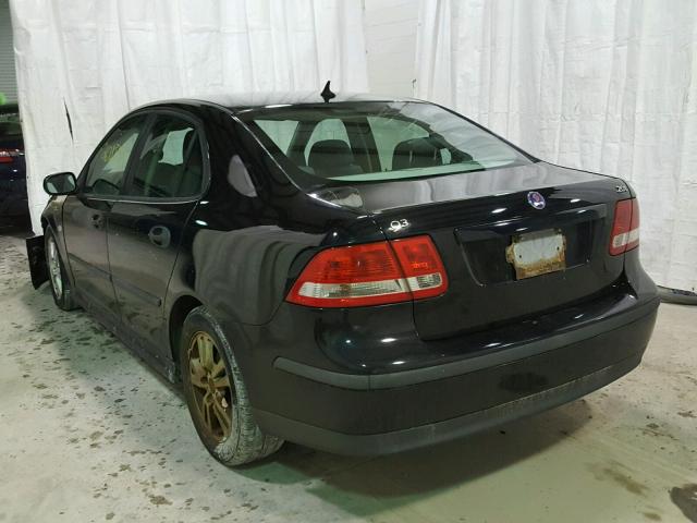 YS3FB49S051056398 - 2005 SAAB 9-3 LINEAR BLACK photo 3