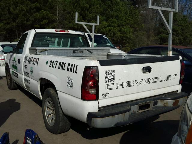 3GCEC14X86G260418 - 2006 CHEVROLET SILVERADO WHITE photo 3