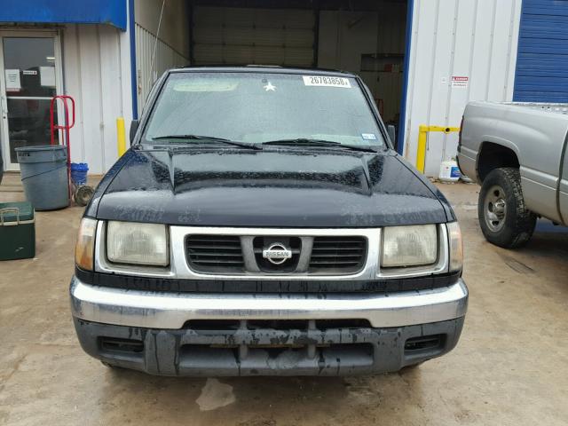 1N6DD26S4YC415792 - 2000 NISSAN FRONTIER K BLACK photo 9