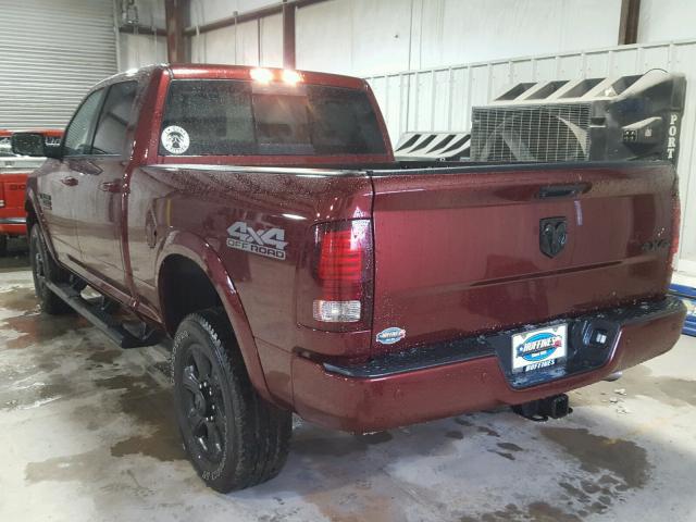 3C6UR5FJ8HG588166 - 2017 RAM 2500 LARAM MAROON photo 3