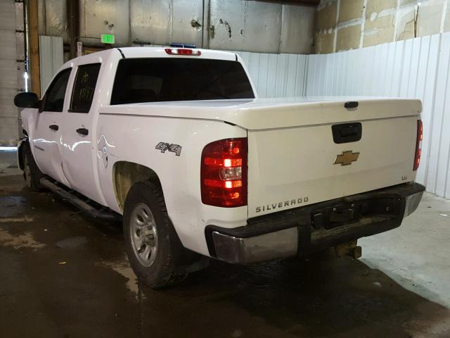 2GCEK13C971518098 - 2007 CHEVROLET SILVERADO WHITE photo 3