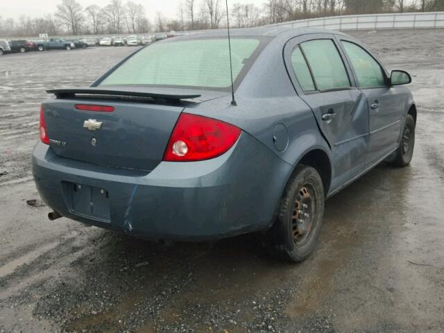 1G1AL55F177344792 - 2007 CHEVROLET COBALT LT BLUE photo 4