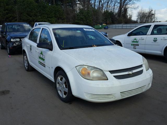 1G1AK55F877285694 - 2007 CHEVROLET COBALT LS WHITE photo 1