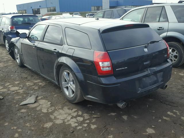 2D4GV57227H656648 - 2007 DODGE MAGNUM R/T BLACK photo 3