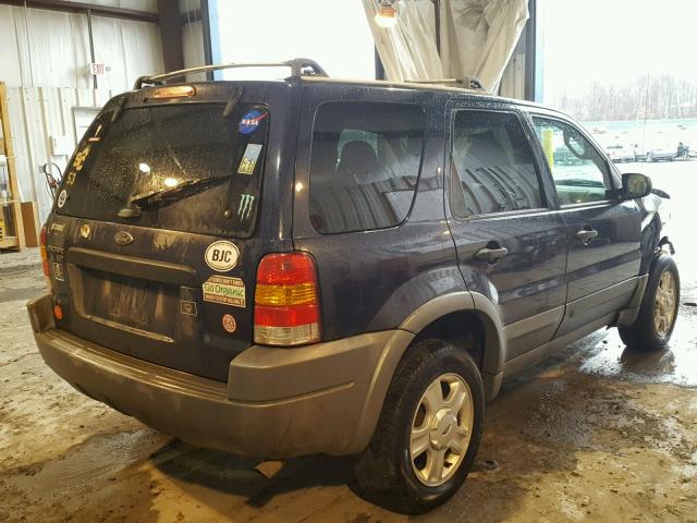 1FMYU03172KA34242 - 2002 FORD ESCAPE XLT BLUE photo 4