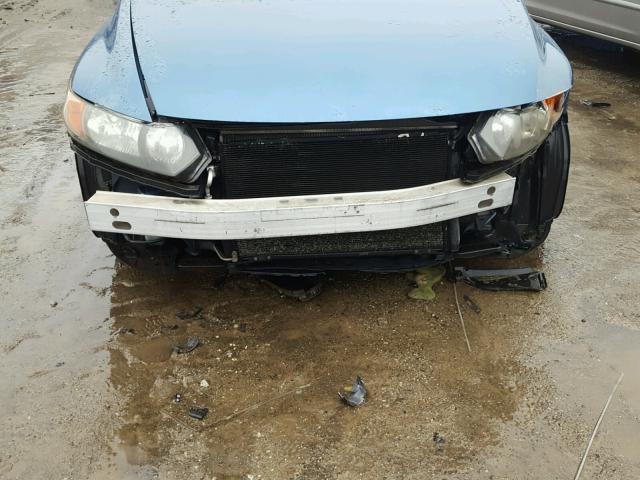 2HGFG11636H558851 - 2006 HONDA CIVIC LX BLUE photo 9