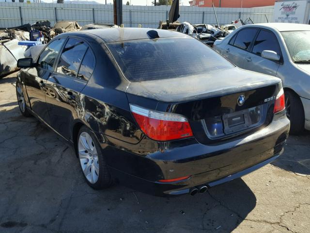 WBANW13518CZ71260 - 2008 BMW 535 I BLACK photo 3